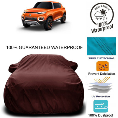ProRox Car Cover For Maruti Suzuki Future-S (With Mirror Pockets)(Maroon)