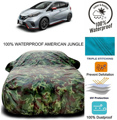 APNEK Car Cover For Nissan NOTE (With Mirror Pockets)(Multicolor)