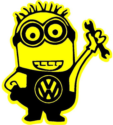 BATTERYBROTHERS Sticker & Decal for Car & Bike(Black, Yellow)