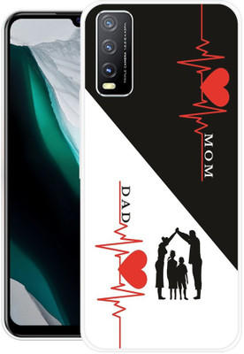 Vaultart Back Cover for Vivo Y20G(Multicolor, Dual Protection, Silicon)