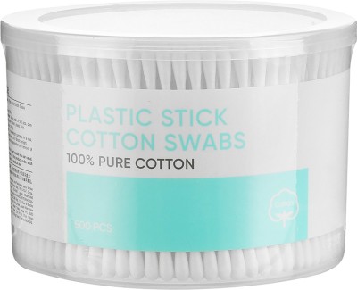 MINISO Plastic Stick Cotton Swabs (500 Pcs)(500 Units)