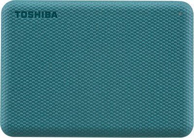 TOSHIBA Canvio Advance 1 TB External Hard Disk Drive(Green)