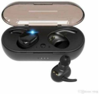 GUGGU UUK_615F_TWS 4 Wireless Earbuds Bluetooth Headset Bluetooth(Black, True Wireless)