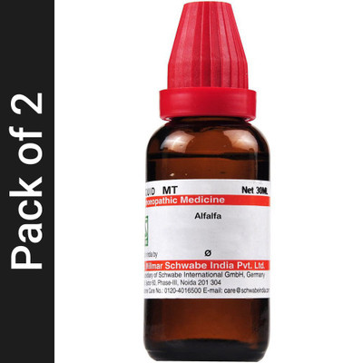 Dr.Willmar Schwabe India Alfalfa Q Mother Tincture(2 x 30 ml)