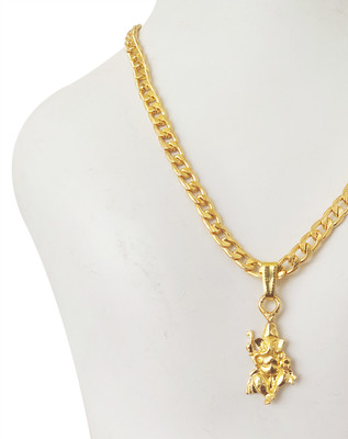 Duepio Gold-plated Alloy Pendant