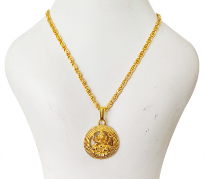Duepio Gold-plated Alloy Pendant