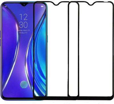 Gadget Five Edge To Edge Tempered Glass for Realme XT, Realme X2(Pack of 1)