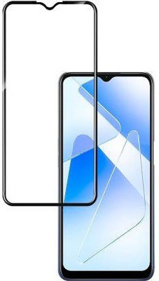 Caseline Edge To Edge Tempered Glass for OPPO A53S(Pack of 1)