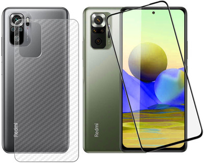 ASMANTIC Front and Back Tempered Glass for Mi Redmi Note 10(Pack of 1)