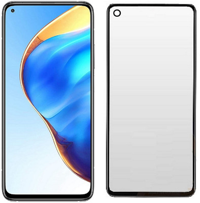 KMPERED Edge To Edge Tempered Glass for Oppo K10 4G(Pack of 1)