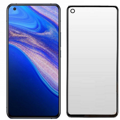 ECMERED Edge To Edge Tempered Glass for Oppo F19, Oppo F19 Pro Plus, Oppo F19 pro, Oppo F19s(Pack of 1)