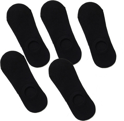 Bracevor Men & Women Solid Peds/Footie/No-Show, Low Cut(Pack of 5)