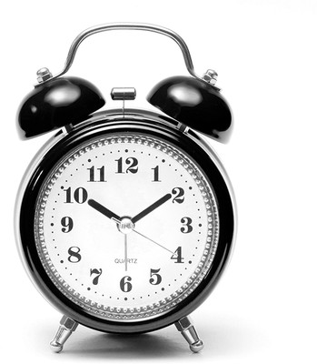 Ganesh Analog Black Clock