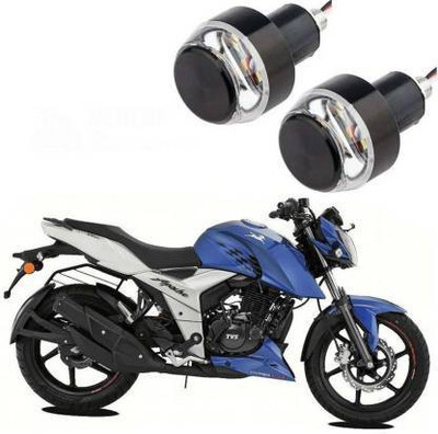 QUIRKY ZONE Front, Rear LED Indicator Light for TVS, Universal For Bike Apache, Universal For Bike(Yellow, White)