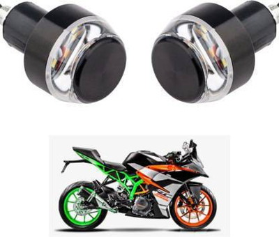 QZ DEVICE PZYELLOWHANDLEBAR2PCS0279::KTM AND SUITABLE FOR ALL TYPE OF TWO WHEELERS Bike Handlebar Weights(2 Yellow, White)