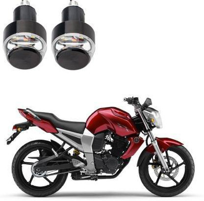 QZ DEVICE PZYELLOWHANDLEBAR2PCS0284:: YAMAHA AND SUITABLE FOR ALL TYPE OF TWO WHEELERS Bike Handlebar Weights(2 Yellow, White)