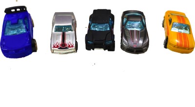 FLYmart Hott Cars Free wheels Metal Cars set of 5 for Kids | HottWhel Gift for Boys & Girl(Multicolor, Pack of: 5)