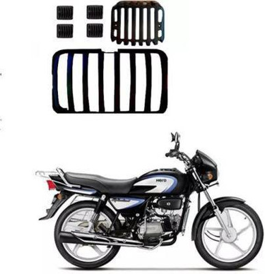 QZ DEVICE PZCOMBOSPLENDER6PCS00304 Bike Headlight Grill(Black)