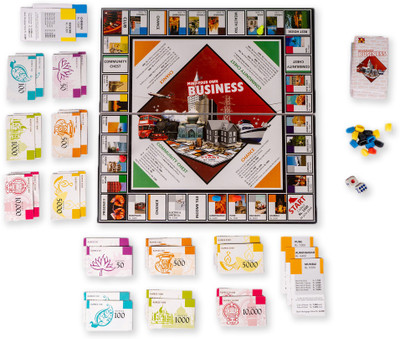 Toysbox Mind Your Own Business Gold Edition (4124) Money & Assets Board Game