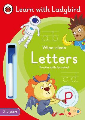 Letters: A Learn with Ladybird Wipe-Clean Activity Book 3-5 years(English, Paperback, Ladybird)