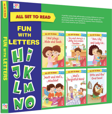 All set to Read Fun with Letters H to O Box 2(English, Paperback, unknown)