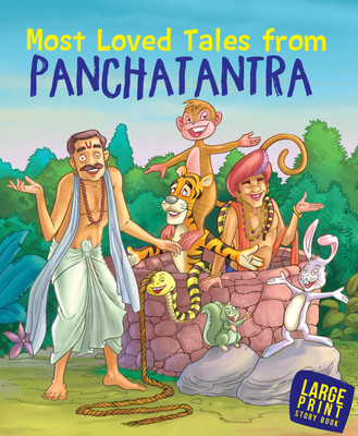 Most Loved Tales from Panchatantra : Large Print(English, Hardcover, Om Books Editorial Team)