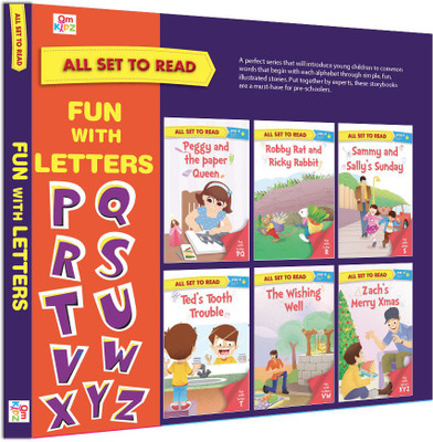 All set to Read Fun with Letters P to Z Box 3(English, Paperback, unknown)