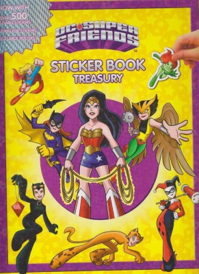 STICKER BOOK TREASURY:DC SUPER FRIENDS(Paperback, PHIDAL)