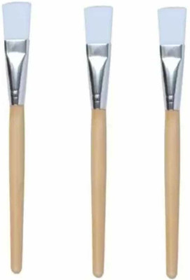 AIDMG Professional Face Pack and Facial Bleach Brush (Pack of 3) -01(Pack of 3)