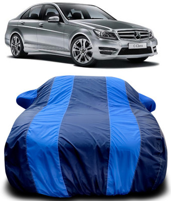 APNEK Car Cover For Mercedes Benz C220 (With Mirror Pockets)(Blue, Blue)