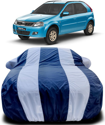 APNEK Car Cover For Mahindra Verito Vibe CS (With Mirror Pockets)(Blue, White)