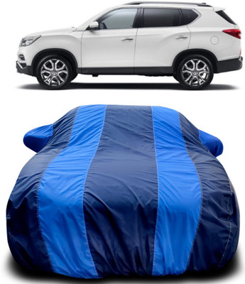 Gavya Car Cover For Mahindra XUV400 (With Mirror Pockets)(Blue, Blue)