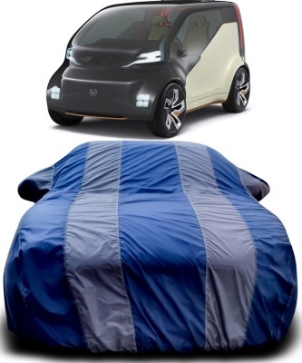 APNEK Car Cover For Honda NeuV (With Mirror Pockets)(Blue, Grey)