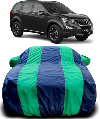 ProRox Car Cover For Mahindra XUV500 2020 (With Mirror Pockets)(Blue, Green)