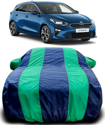 ProRox Car Cover For Kia ceed (With Mirror Pockets)(Blue, Green)