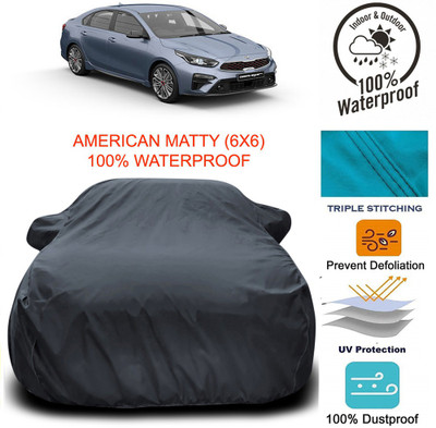 ProRox Car Cover For Kia Cerato (With Mirror Pockets)(Grey)