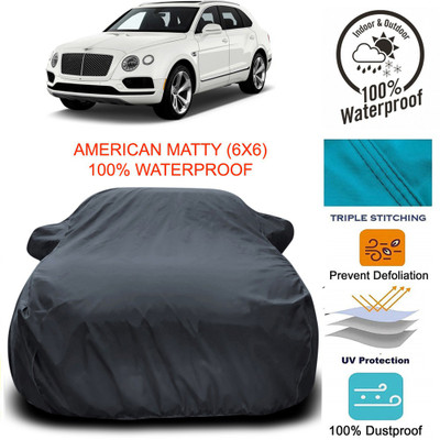 Gavya Car Cover For Bentley Bentayga (With Mirror Pockets)(Grey)