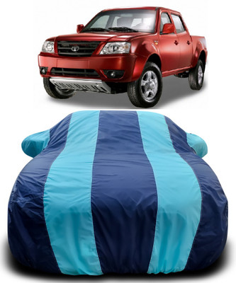 APNEK Car Cover For Tata Xenon XT (With Mirror Pockets)(Blue, Blue)