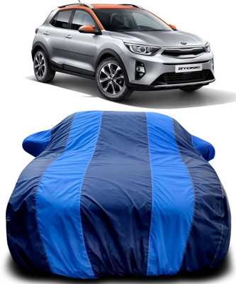 ProRox Car Cover For Kia Stonic (With Mirror Pockets)(Blue, Blue)