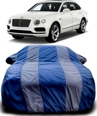 Gavya Car Cover For Bentley Bentayga (With Mirror Pockets)(Blue, Grey)