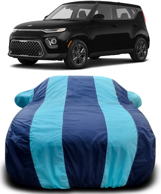 ProRox Car Cover For Kia Soul (With Mirror Pockets)(Blue, Blue)