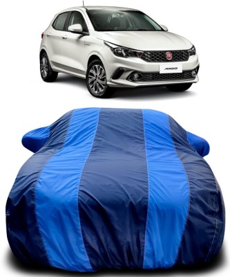 Gavya Car Cover For Fiat Argo (With Mirror Pockets)(Blue, Blue)