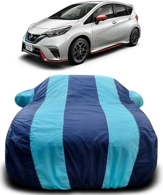 APNEK Car Cover For Nissan Note e-Power (With Mirror Pockets)(Blue, Blue)