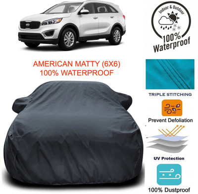 ProRox Car Cover For Kia Sorento (With Mirror Pockets)(Grey)