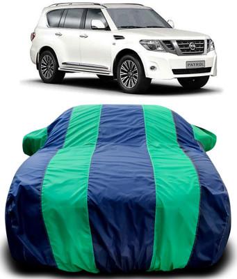 ProRox Car Cover For Nissan Patrol (With Mirror Pockets)(Blue, Green)