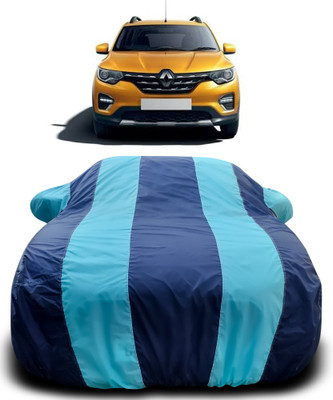 Gavya Car Cover For Renault HBC (With Mirror Pockets)(Blue, Blue)