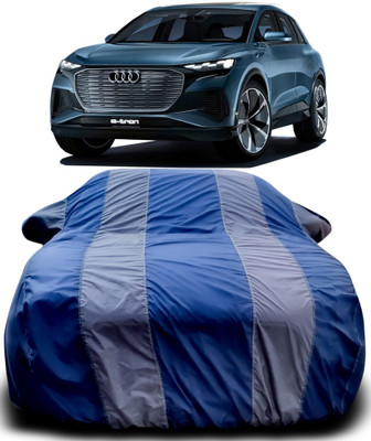 Gavya Car Cover For Audi e-tron Sportback (With Mirror Pockets)(Blue, Grey)