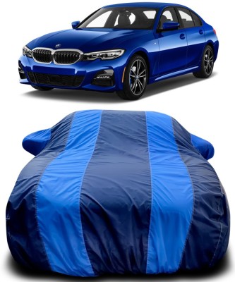 Gavya Car Cover For BMW 325i (With Mirror Pockets)(Blue, Blue)