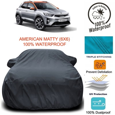 Elegance Car Cover For Kia Stonic (With Mirror Pockets)(Grey)