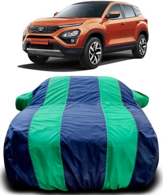 Gavya Car Cover For Tata Buzzard (With Mirror Pockets)(Blue, Green)